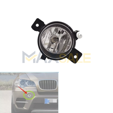 Десен халоген за BMW X5 E70 FACELIFT (2012-2015)