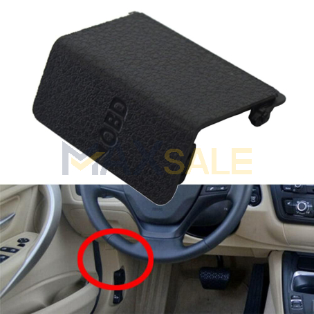 Черно капаче за OBD порт за BMW 1 3 4 серия M3 M4 F30 F31 F32 F33 F34, F36 F20 F21 F80 F82 F83