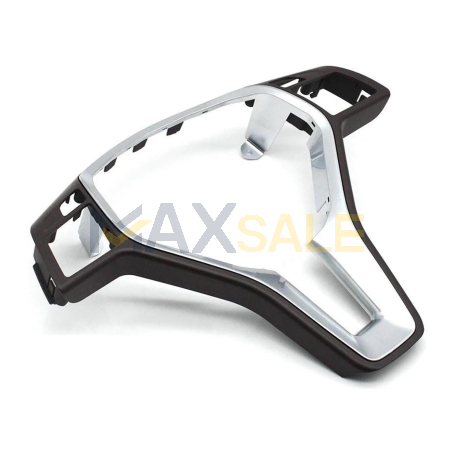 Панел за волан Mercedes Benz W176 W246 W204 W212 W207 X204 W156 W117 W218, мока с хром, 35мм