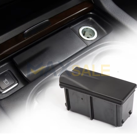 Пепелник с капаче за Mercedes ML GL GLE W166 X166 W292, Черен
