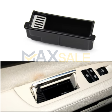 Пепелник основа за задна лява врата на BMW 7 серия F01 F02, Черно