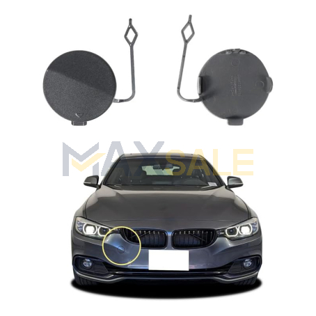 Капаче за куката на предната броня на BMW 4 серия F32 F33 F36 Gran Coupe (12-18) 