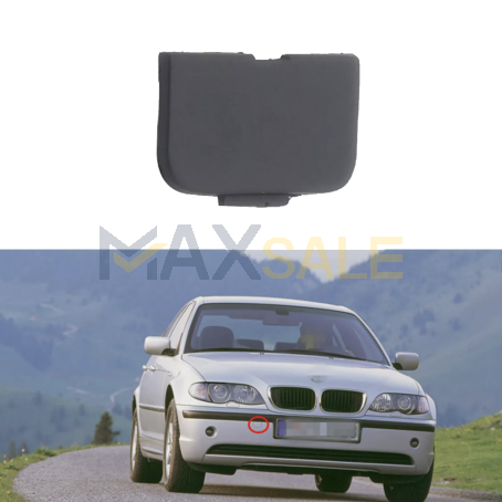Капаче за куката на предната броня на BMW 3 серия E46 facelift (01-04)