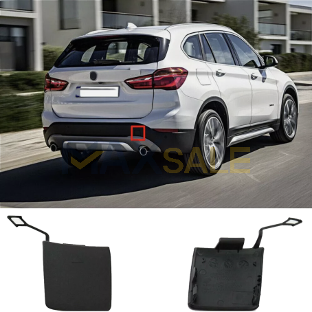 Капаче за кука на задна броня на BMW X1 F48 (16-19) 