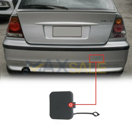 Капаче за куката на задната броня на BMW 3 серия E46 facelift (02-05)