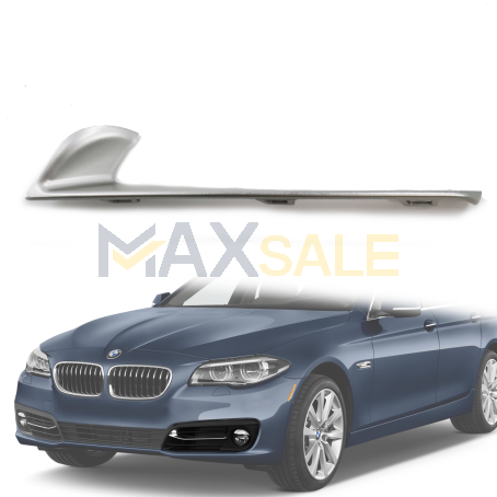 Къса лайсна за решетка на ляв халоген на BMW 5 серия F10 F11 LCI / Facelift (2013-2017)