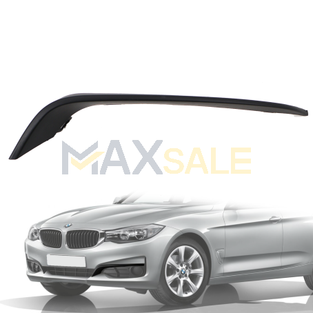 Лайсна над лявата решетка в предна броня на BMW 3 серия F34 Gran Turismo (2013-2020)