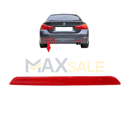 Светлоотразител / рефлектор за задна броня за BMW 4 Серия F32 F33 F36 (2013-2020), Ляв 