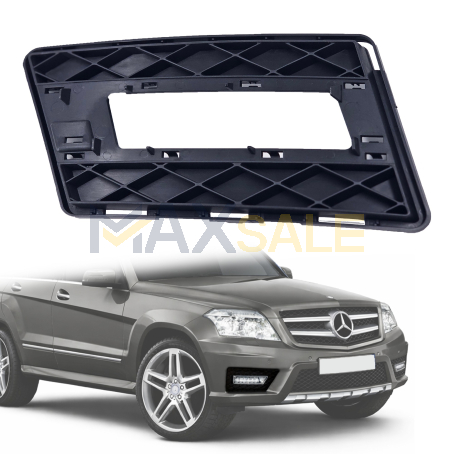 Решетка за дясна дневна светлина в предната броня на Mercedes X204 GLK (2008-2012)