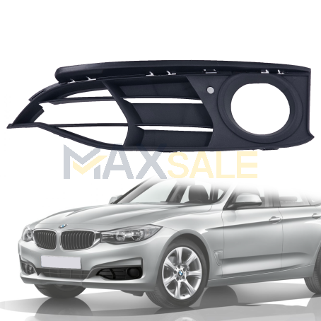 Решетка за ляв халоген в предна броня на BMW 3 серия F34 Gran Turismo (2013-2020)