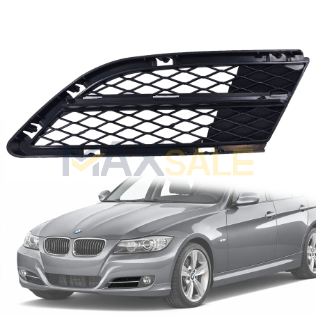 Решетка за ляв халоген в предна броня на BMW 3 серия E90 E91 LCI / Facelift (2008-2012)