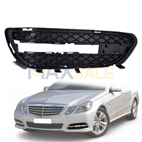 Решетка за лява дневна светлина на предна броня на Mercedes E class W212 (2009-2013)