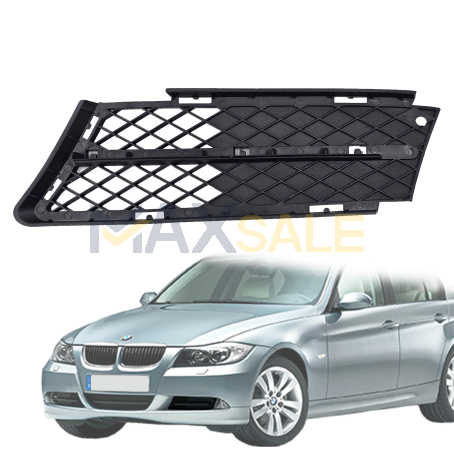 Решетка за ляв халоген в предна броня на BMW 3 серия E90 E91 (2005-2008)