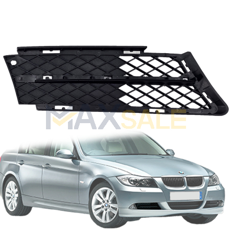 Решетка за десен халоген в предна броня на BMW 3 серия E90 E91 (2005-2008)