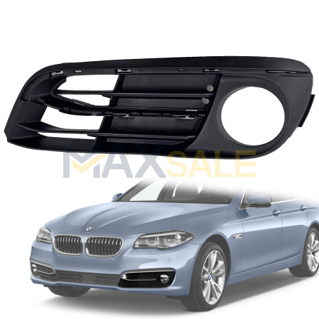 Решетка за ляв халоген за дълга лайсна на BMW 5 серия F10 F11 LCI / Facelift (2013-2017), Модел 2