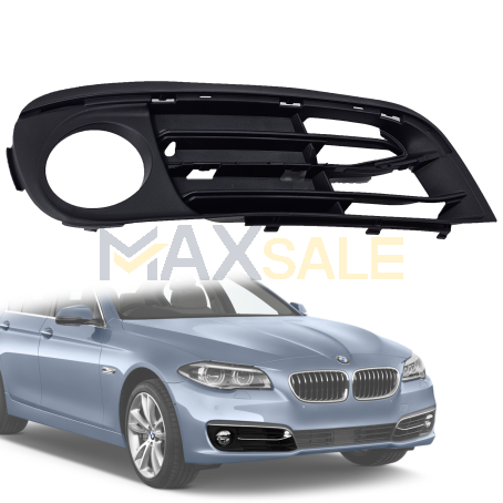 Решетка за десен халоген за дълга лайсна на BMW 5 серия F10 F11 LCI / Facelift (2013-2017), Модел 2