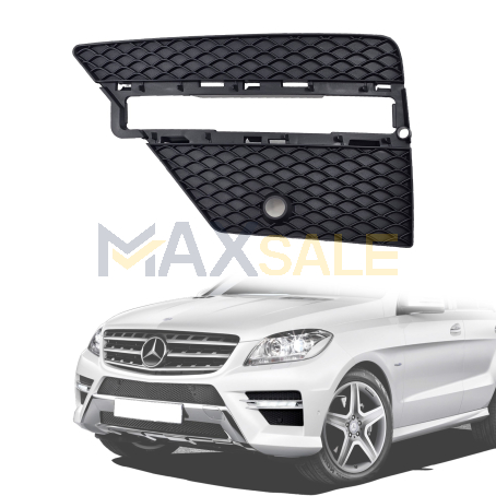Решетка за лява дневна светлина за предна броня на Mercedes W166 ML AMG (2012-2015)