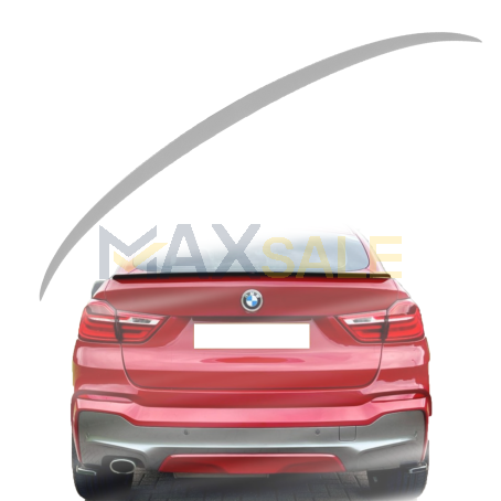 Лип спойлер за багажник на BMW X4 F26 M (2014-2018), подготвен за боядисване
