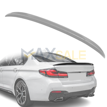 Спойлер за багажник M Performance style на BMW 5 серия G30 (2018-2024), подготвен за боядисване