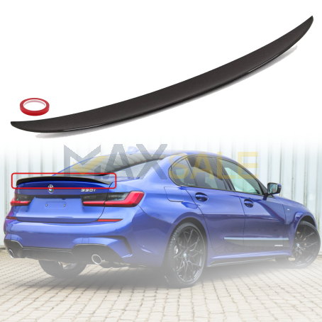 Лип спойлер за багажник Performance style на BMW 3 серия G20 (2020+), черен гланц