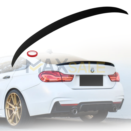 Заден спойлер за багажник Performance style на BMW 4 серия F36 (2013-2020), черен гланц