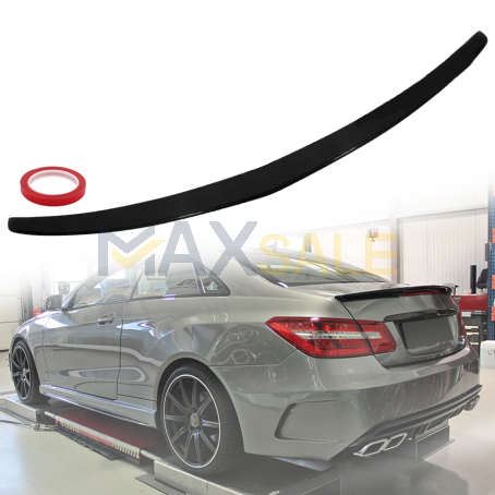 Заден спойлер за багажник AMG Coupe style на Mercedes E class W207 (2008-2017г.), черен гланц