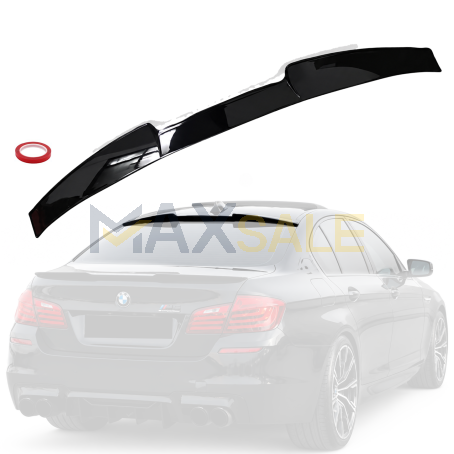 Заден спойлер за таван на BMW 5 серия F10 M4 style (2011-2017), черен гланц
