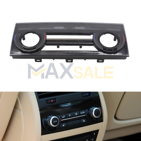 Панел за заден климатроник BMW 5 6 7 X5 X6 F01 F02 F06 F10 F12 F15 F16, Модел A
