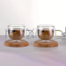 Сет 2 бр. двустенни кафе чаши 150 мл – минималистични и стилни
