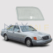 Дясно стъкло за фар на Mercedes-Benz S W140 (96-98)