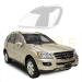 Ляво стъкло за фар на Mercedes-Benz W164 ML (05-09)