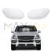 Комплект стъкла за фарове на Mercedes-Benz W166 ML (12-15), ляво и дясно