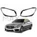 Комплект стъкла за фарове на Mercedes-Benz C class W205 (15-18), ляво и дясно