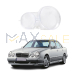 Ляво стъкло за фар на Mercedes-Benz E class W210 (00-03)