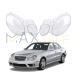 Комплект стъкла за фарове на Mercedes-Benz E class W211 (07-08), ляво и дясно
