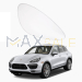 Дясно стъкло за фар за Porsche Cayenne (11-14)