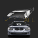 Ляво стъкло за фар на BMW 5 E60 E61 с Dinamic drive, (06-10)