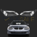 Комплект стъкла за фарове на BMW 5 E60 E61 с Dinamic drive, (06-10), ляво и дясно