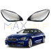 Комплект стъкла / капаци за фарове за BMW 6 Серия F06 F12 F13 (16-19), ляво и дясно 