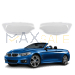 Комплект стъкла / капаци за фарове за BMW 4 Серия F32/F33 (13-16), ляво и дясно