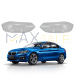 Комплект стъкла / капаци за фарове за BMW 1 Серия F52 (15-18), ляво и дясно 