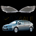 Комплект стъкла / капаци за фарове за Ford Focus, (09-11), ляво и дясно 