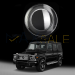 Дясно стъкло / капак за фар за Mercedes-Benz G class G55 G500 G63 (07-18)
