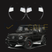 Комплект стъкла / капаци за фарове за Mercedes-Benz G class W464 G55 G63 (21-23), ляво и дясно 