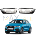 Комплект стъкла / капаци за фарове Audi Q3 (15-18), ляво и дясно 