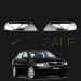 Комплект стъкла / капаци за фарове Skoda Octavia A5 (08-10)