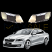Комплект стъкла / капаци за фарове Skoda Octavia 3 A7 (14-17), ляво и дясно