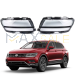 Комплект стъкла за LED фарове на VW Tiguan (2017-2020), ляво и дясно