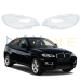 Комплект стъкла / капаци за LED фар на BMW X6 E71 (2006-2014), ляво и дясно