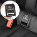 Черно капаче цяло за isofix / изофикс на Mercedes C class W205 S205 (2015-2020)